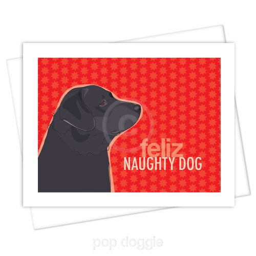 Labrador Retriever Christmas Card 
