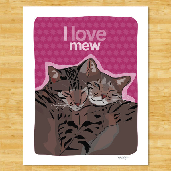 Cat Art Print 