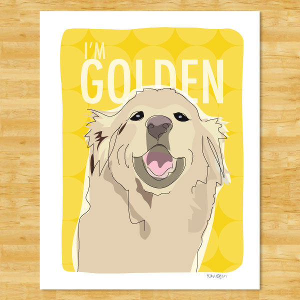 Golden Retriever Art Print