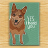Red Heeler Magnet