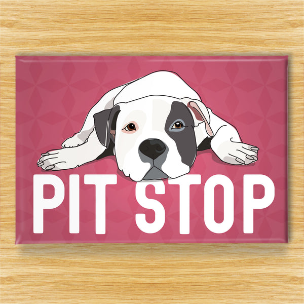 Pit Bull Magnet - Pit Stop