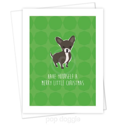 Chihuahua Christmas Card