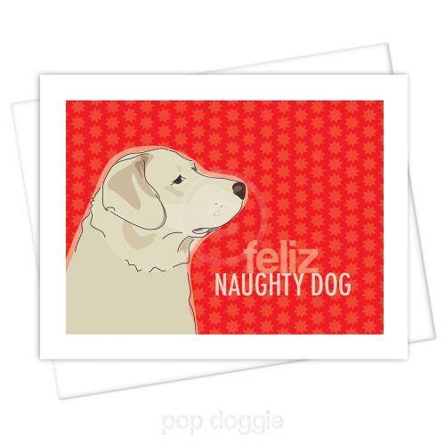 Labrador Retriever Christmas Card 