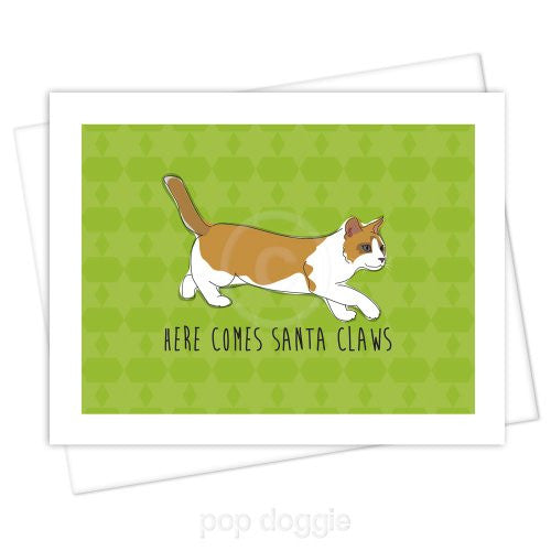 Cat Christmas Card