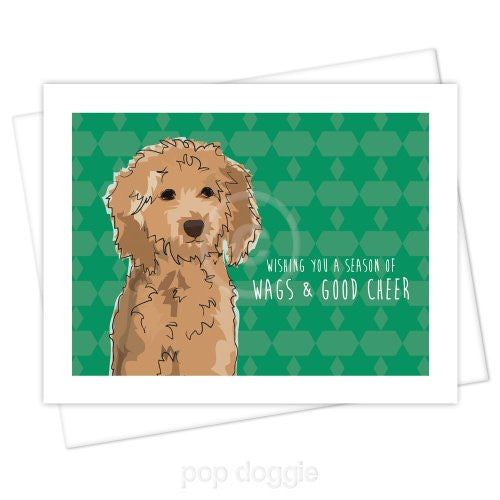 Goldendoodle Christmas Card