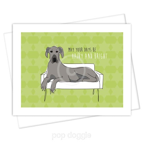 Great Dane Christmas Card