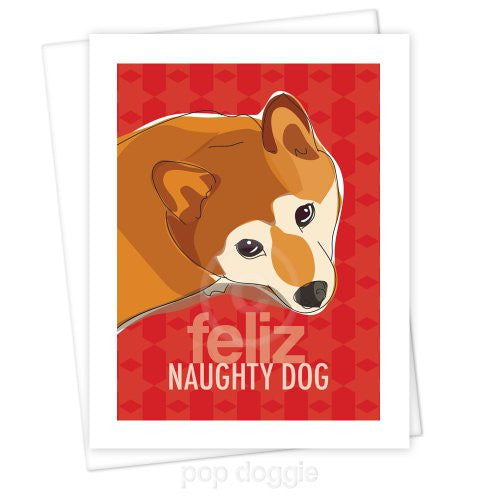 Shiba Inu Christmas Card