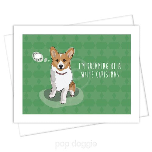 Corgi Christmas Card