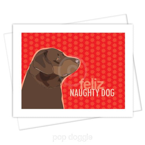 Labrador Retriever Christmas Card