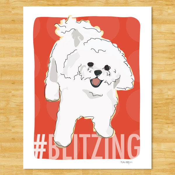 Bichon Frise Art Print