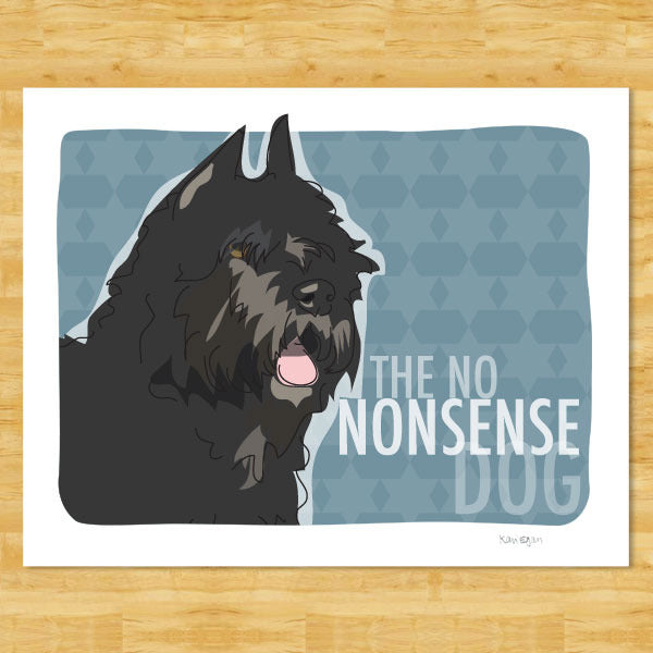 Bouvier des Flandres Art Print