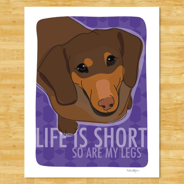 Dachshund Art print