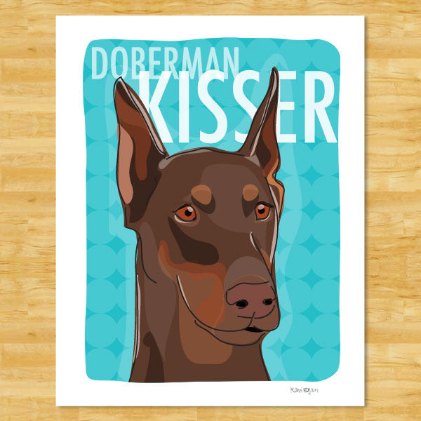 Doberman Pinscher Art Print 