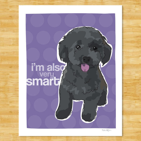 Poodle Art Print