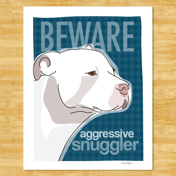 Pit Bull Art Print