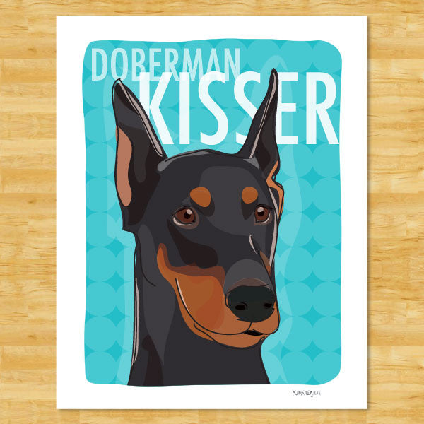 Doberman Pinscher Art print