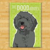 Black Labradoodle Magnet