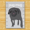 Black Pug Magnet