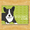Boston Terrier Magnet - Resistance is Futile
