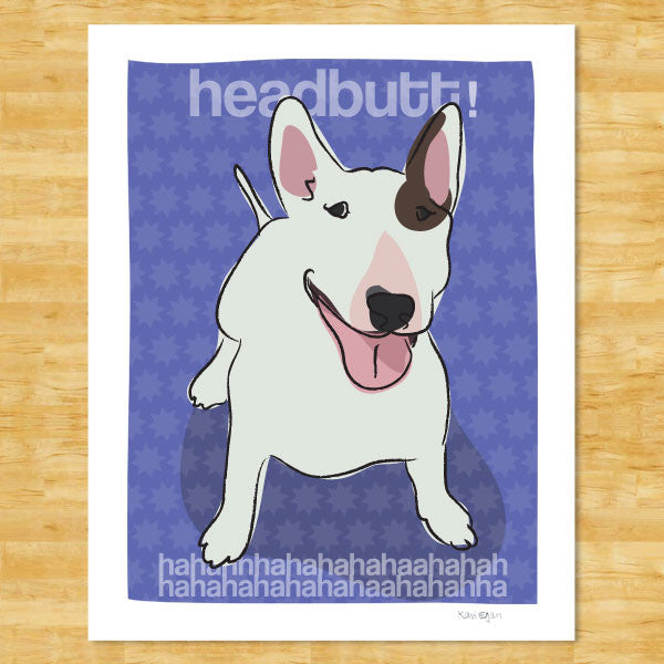 Bull Terrier Art Print