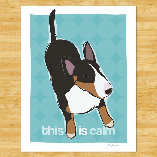 Bull Terrier Art Print