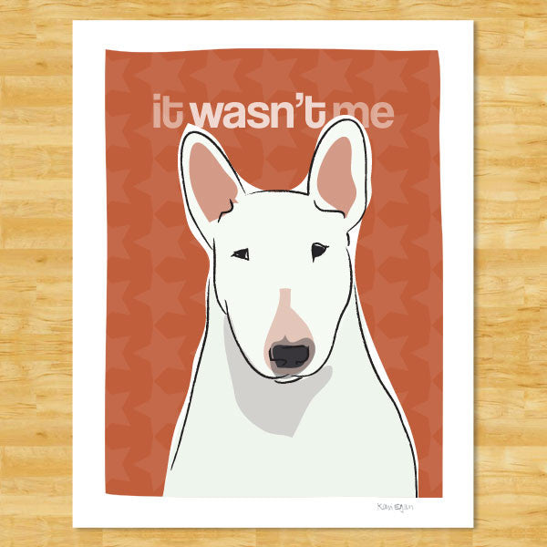 Bull Terrier Art Print