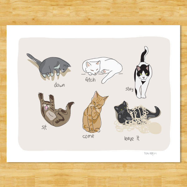 Cat Art Print