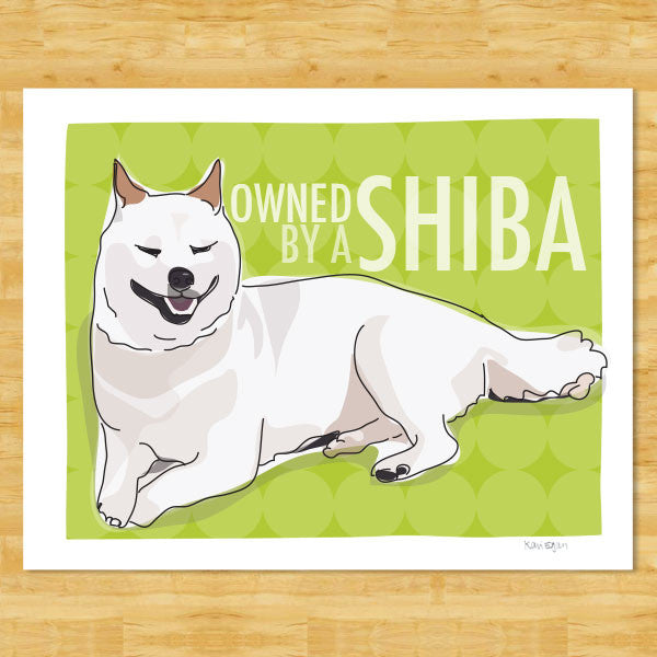 Shiba Inu Art Print 