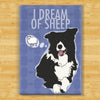 Border Collie Magnet - Dream of Sheep