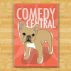 Fawn French Bulldog Magnet - Comedy