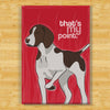 German Shorthaired Pointer Magnet - Liver and White