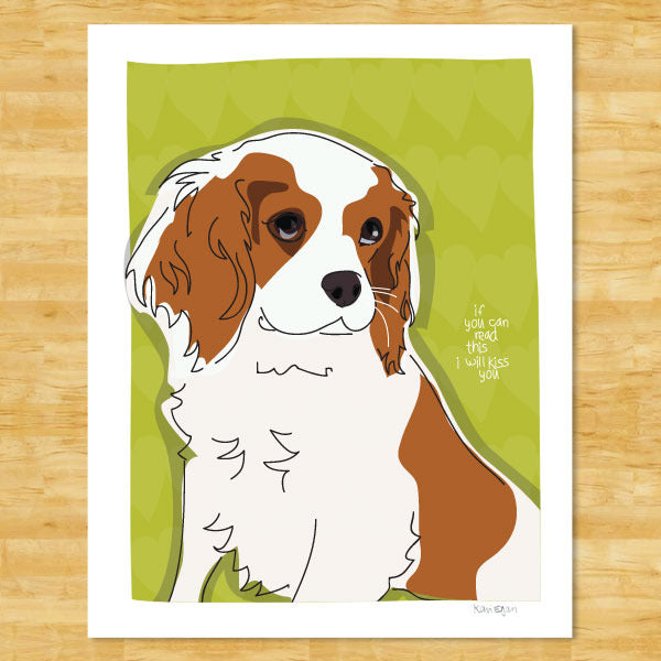 Cavalier King Charles Spaniel Art Print