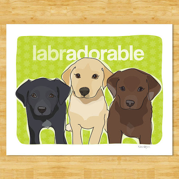 Labrador Retriever Art Print 