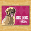 Leonberger Magnet - Bigger Heart