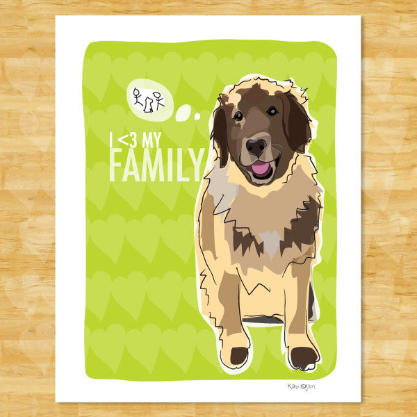 Leonberger Art Print 