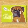 Boxer Dog Magnet