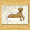 Fawn Great Dane Magnet