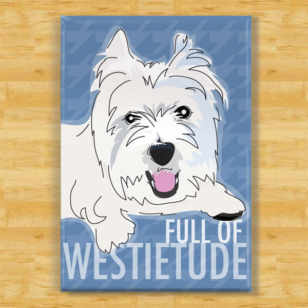 Westie Art Print Westietude Pop Doggie