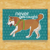 Shiba Inu Magnet - Never Get Caught