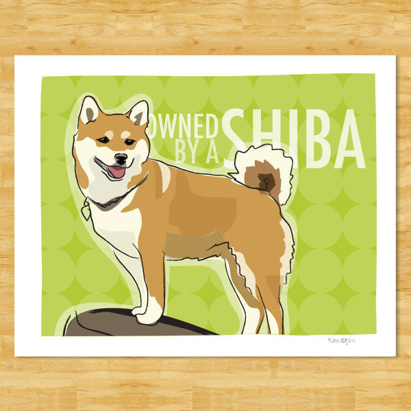 Shiba Inu Art Print 