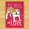 Pit Bull Magnet - Love