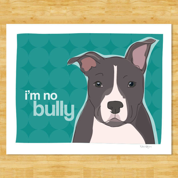 Pit Bull Art Print