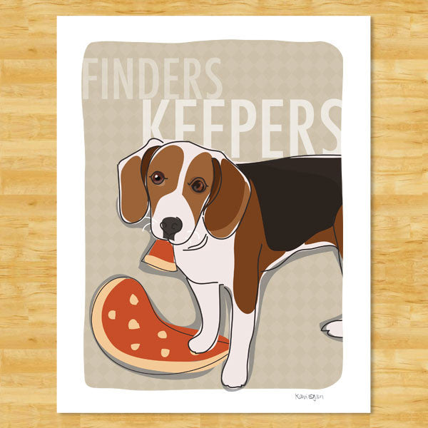 Beagle Art Print