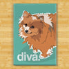 Pomeranian Magnet