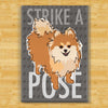 Pomeranian Magnet - Strike a Pose