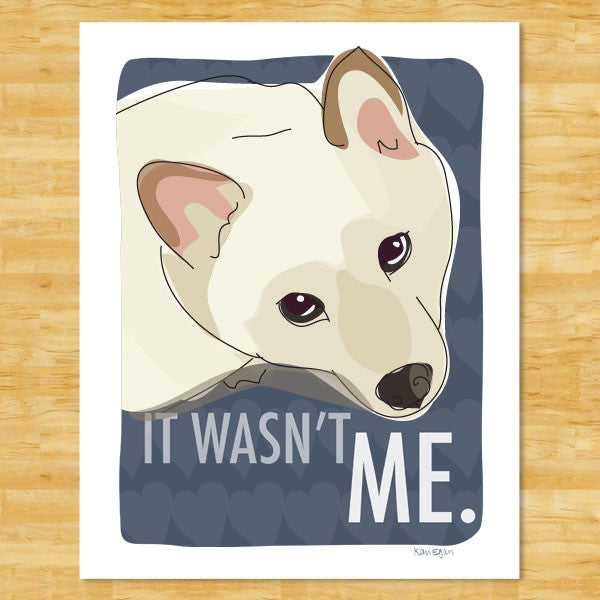 Shiba Inu Art Print 