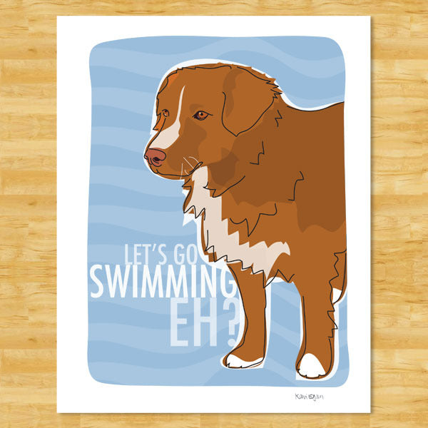 Nova Scotia Duck Toller Retriever Art Print