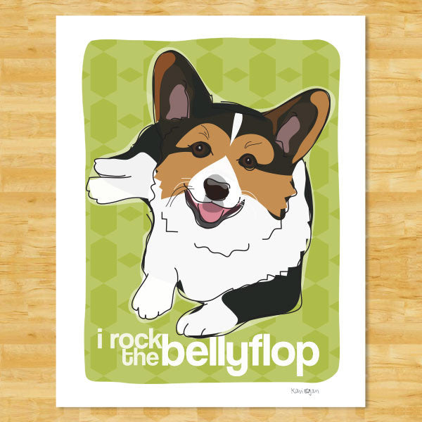 Corgi Art Print