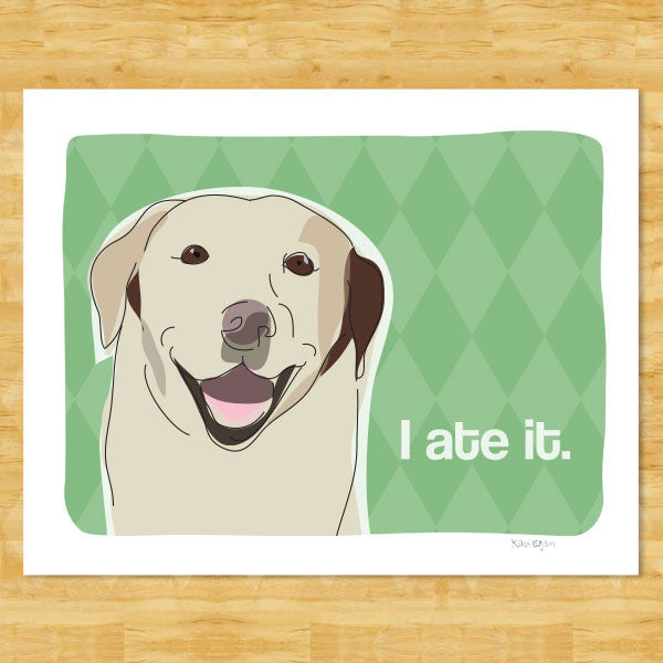 Labrador Retriever Art Print